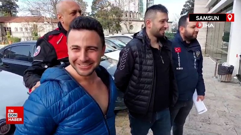 Samsun'da adliyeye sevk edilen zanlı: Ben öldürdüm, az yakışıklı çıkalım