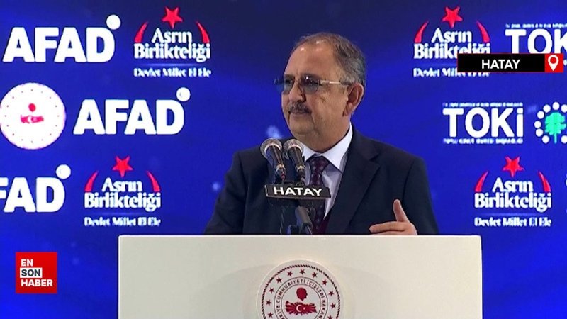 Bakan Özhaseki: Buradan gitmeyeceğimizi bilin ve unutmayın