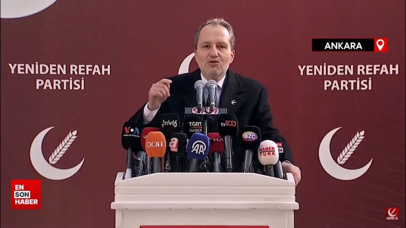 Yeniden Refah Partisi ittifak kararını açıkladı