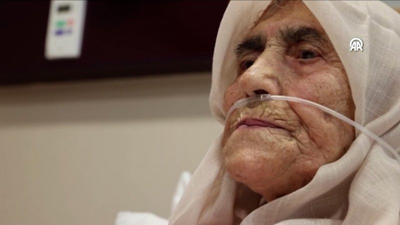 Gaziantep'te 111 yıllık çınar Hatice nine yaşamı bırakmıyor