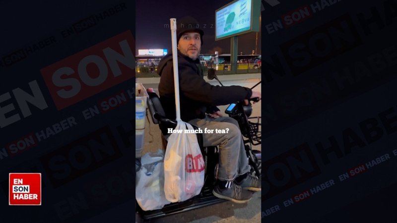 Turistin bahşişi yüz güldürdü