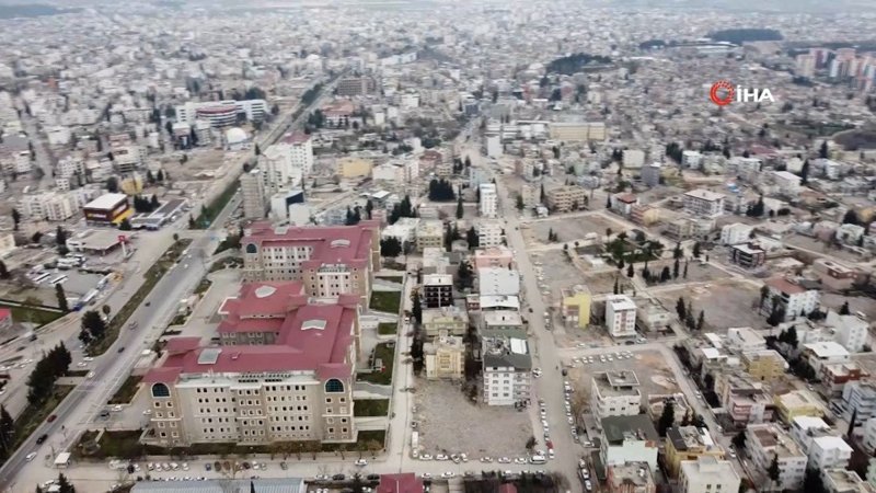 Adıyaman'ın deprem öncesi ve sonrası görüntüleri yıkımı ortaya çıkardı