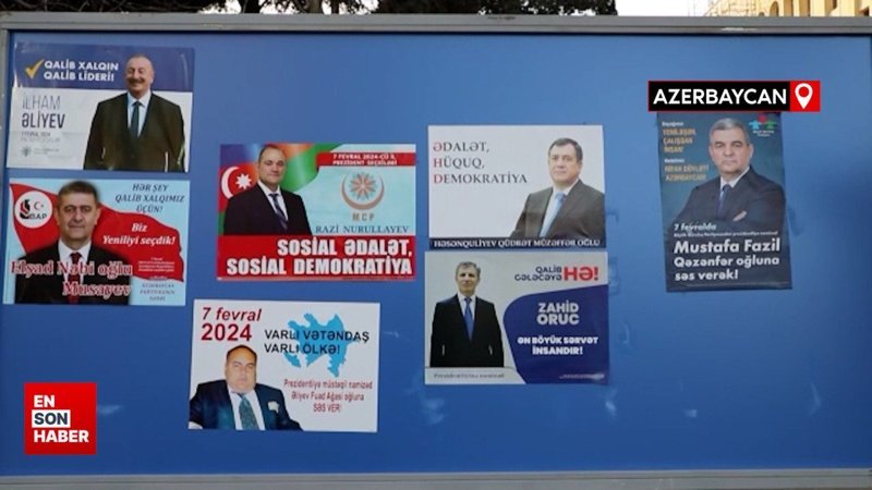Azerbaycan, cumhurbaşkanı seçimine hazırlanıyor