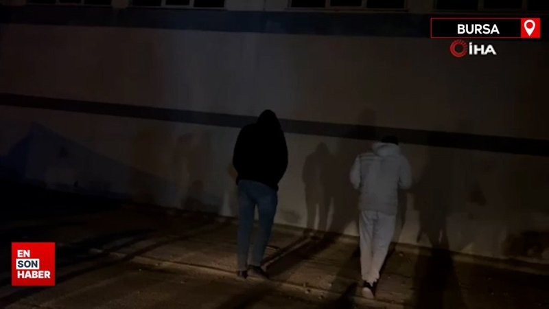 Bursa'da polisi görünce tırı bırakıp kaçan sürücü, taksiyle geri dönünce yakalandı