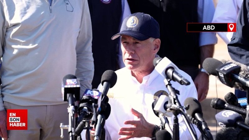 Texas Valisi Abbott'tan Biden'a gövde gösterisi