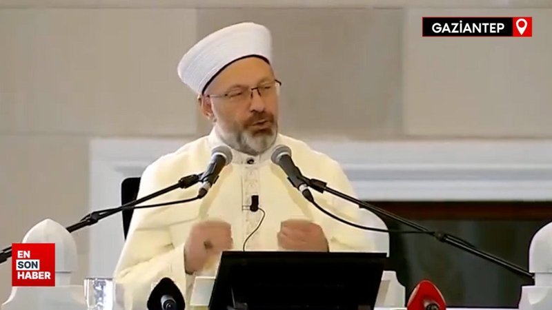 Ali Erbaş'tan dayanışma mesajı