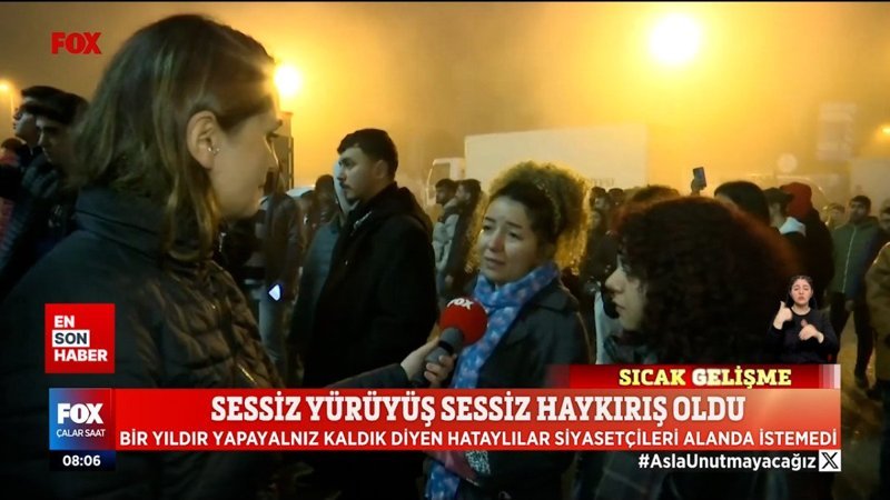 Hataylı depremzede: Herkes şov için buradaydı