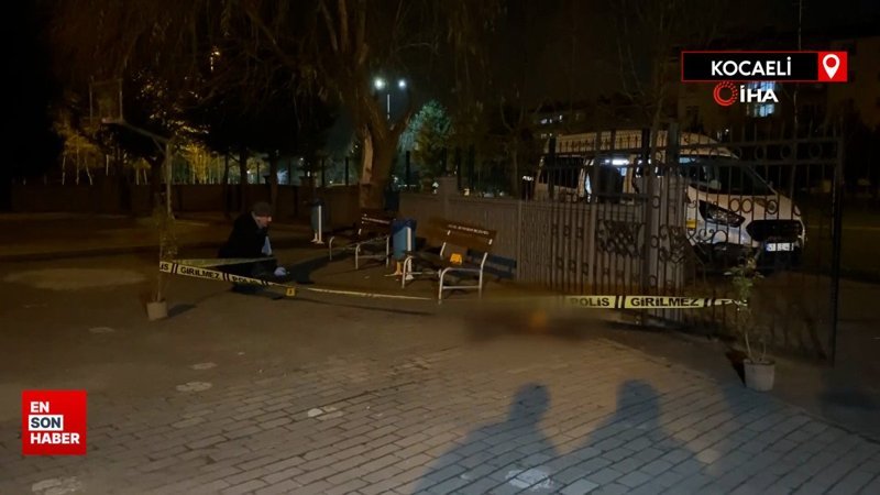 Kocaeli'de okul bahçesinde veliye bıçaklı saldırı