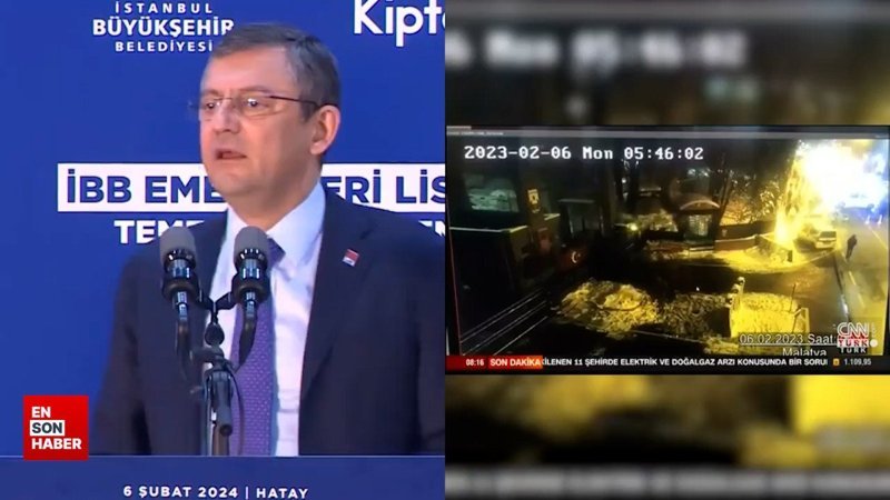 Özgür Özel'den Mehmetçik'e iftira: Depremden 3 gün sonra kışladan çıktılar