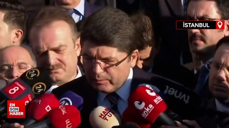 Yılmaz Tunç: Adliyedeki terör saldırısıyla ilgili 34 gözaltı yapıldı