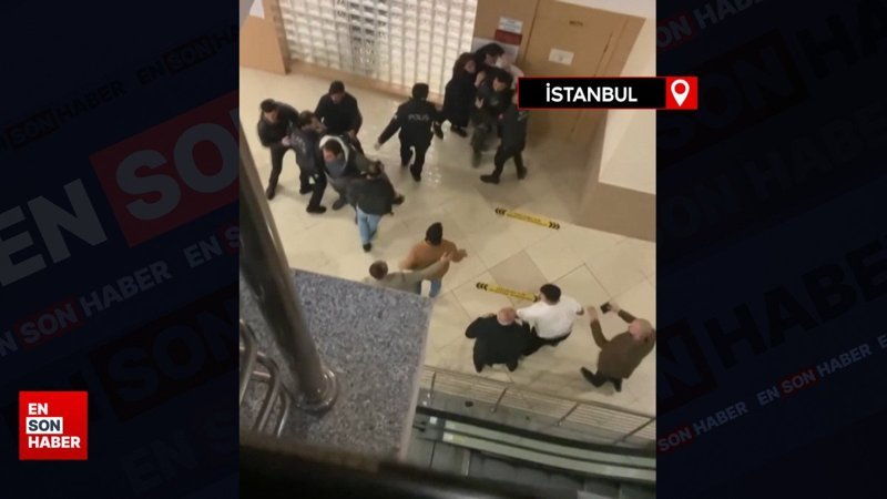 İstanbul'da cinayet duruşması sonrası iki taraf arasında kavga çıktı