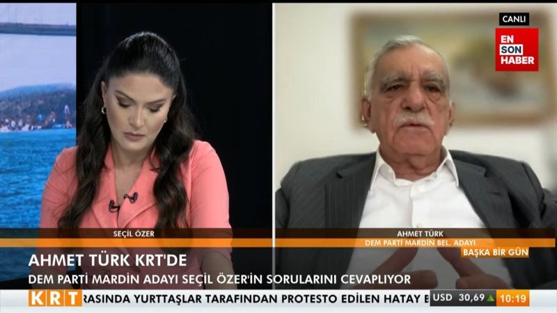 DEM Partili Ahmet Türk'ten CHP'ye: Bir liderleri yok