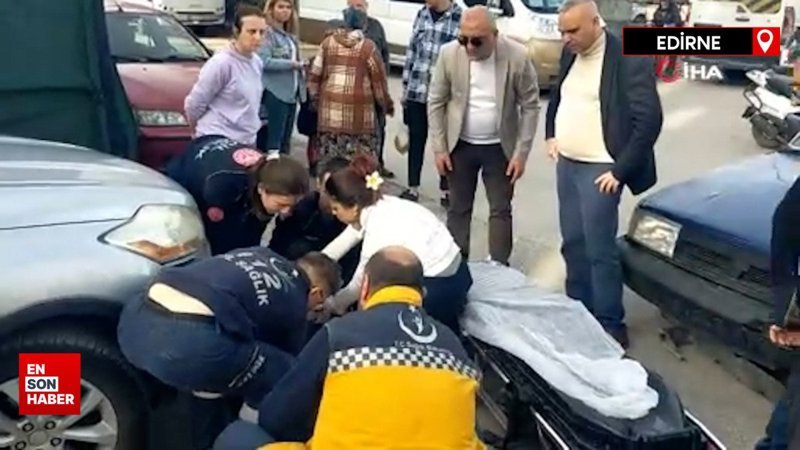 Edirne'de kazada yaralan arkadaşını bırakıp kaçtı