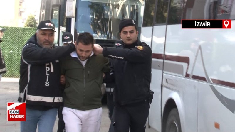 İzmir'de dolandırıcılık olayı: Şüphelilerin adliyeye sevkleri