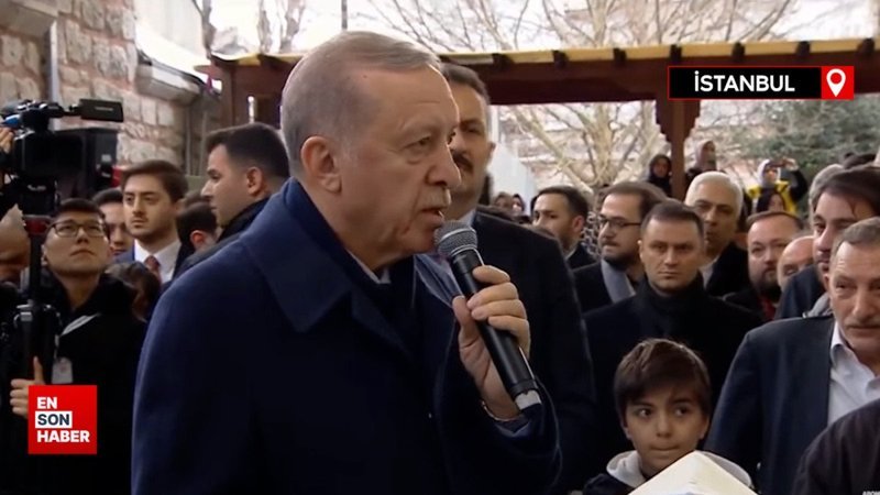 Cumhurbaşkanı Erdoğan, Fatma Sevim Baltacı için düzenlenen cenaze törenine katıldı