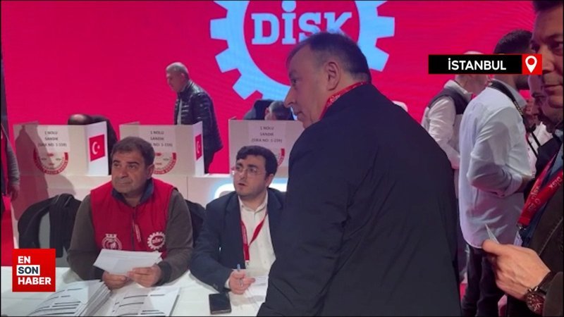 DİSK Genel Başkanlığına bir kez daha Çerkezoğlu seçildi
