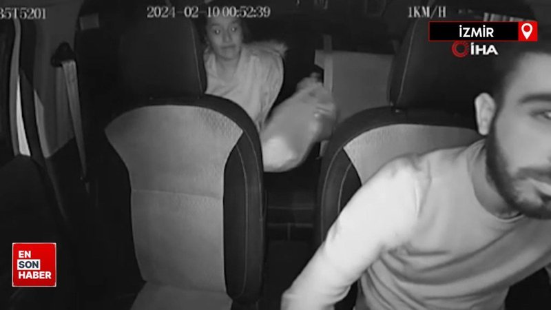 İzmir'de taksiciye saldırı