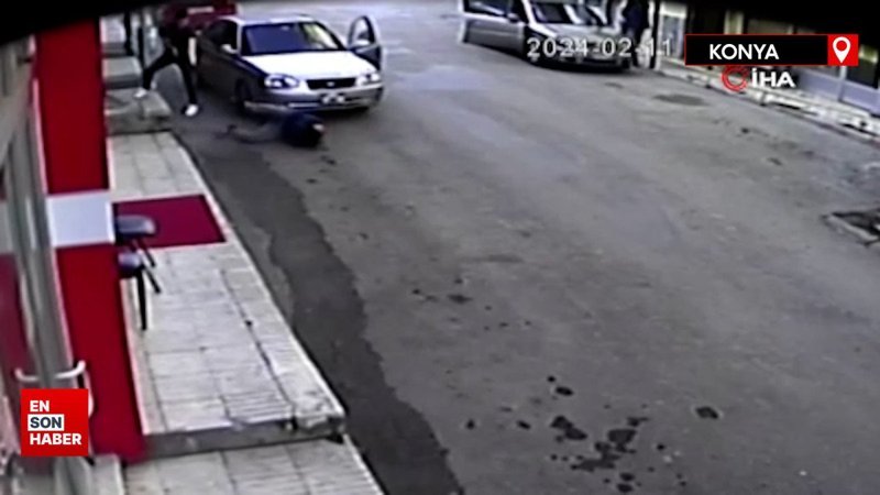 Konya’da sokakta silahlı pusu