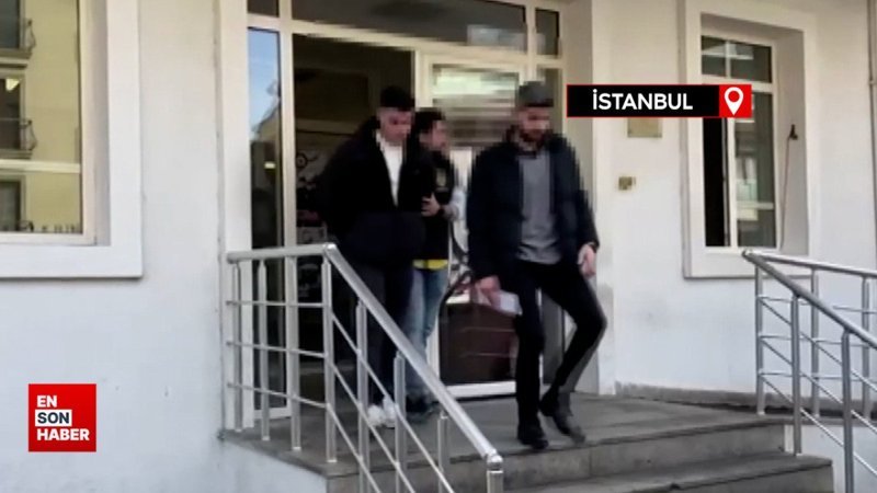 Pendik'te asker eğlencesi sırasında yolu kapatan sürücü yakalandı