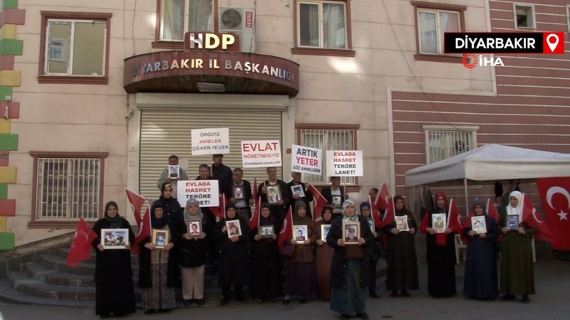 Diyarbakır'da evladını HDP ve PKK’dan isteyen aile sayısı 375 oldu