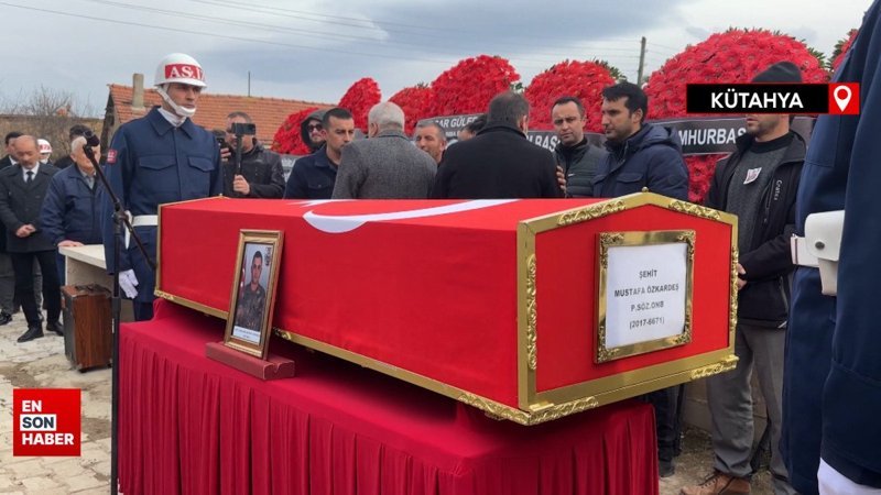 Şehit Özkardeş'e gözyaşlarıyla veda