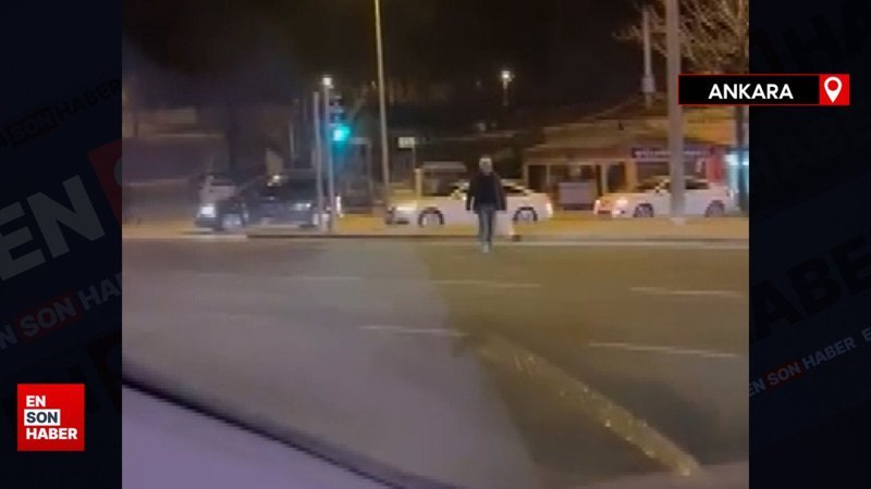 Ankara'da yolun karşısına geçerken TIR'ın çarptığı menajer öldü