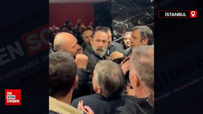 CHP'lilerden İstanbul İl Binası’nda aday protestosu