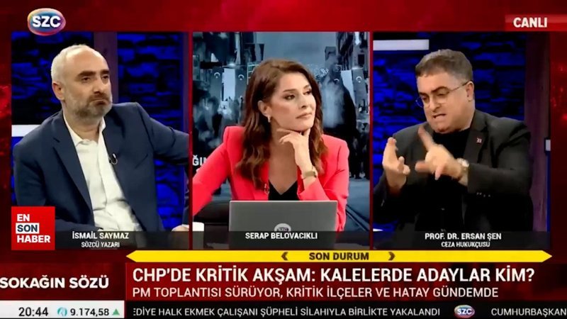 Ersan Şen: CHP’ye oy vermeyin