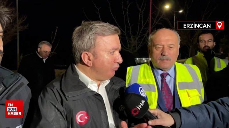 Erzincan Valisi Aydoğdu: Şu anda bir sızma söz konusu değil