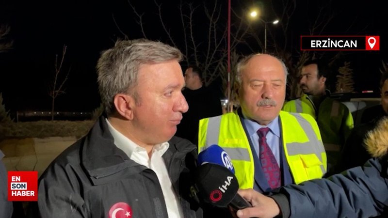 Erzincan Valisi son durumu aktardı
