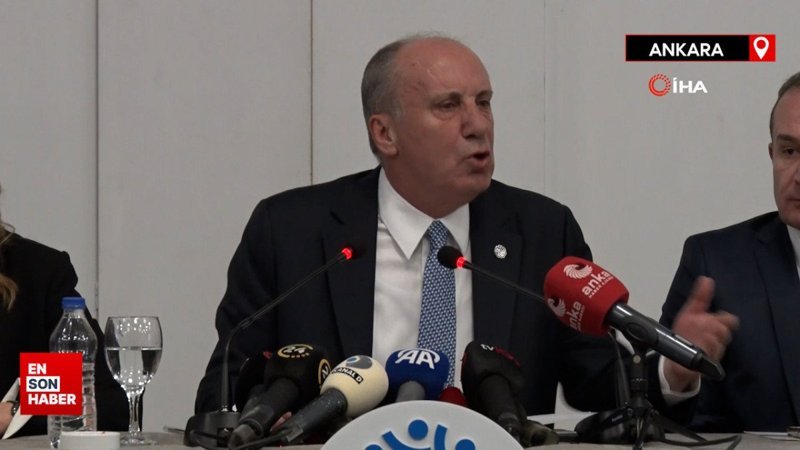 Muharrem İnce'den Özgür Özel'e aday tepkisi