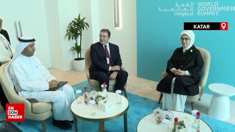 Emine Erdoğan, BM Kalkınma Programı Başkanı Steiner ile görüştü