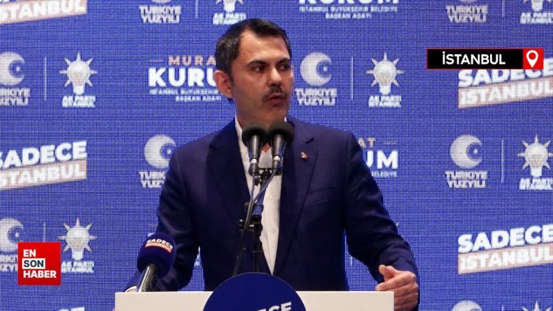 Murat Kurum: İstanbulluların kardeşi, evladı olmaya adayım
