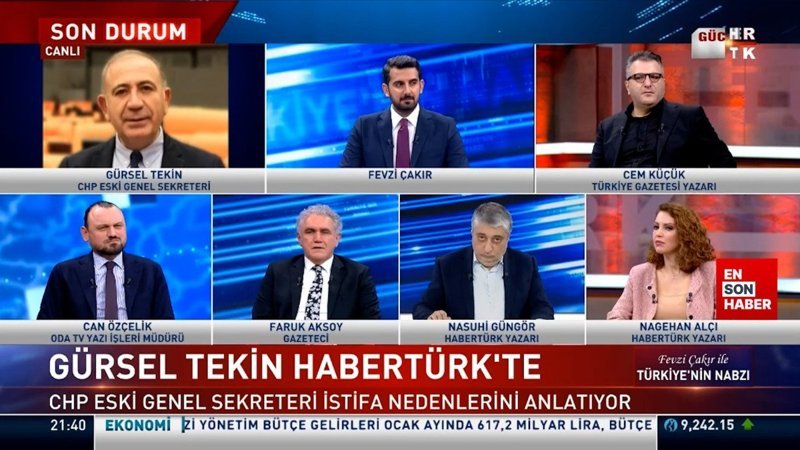 Gürsel Tekin: Bunlar değişimci değil çürümüş adamlar