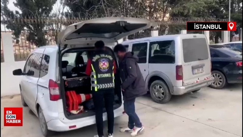 İstanbul Avcılar’da kaldırımda giden otomobil sürücüsüne para cezası