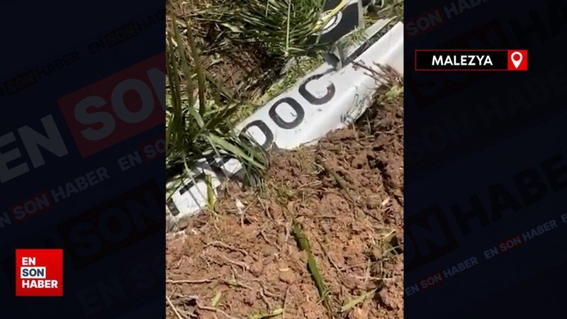 Malezya'da uçak kazası