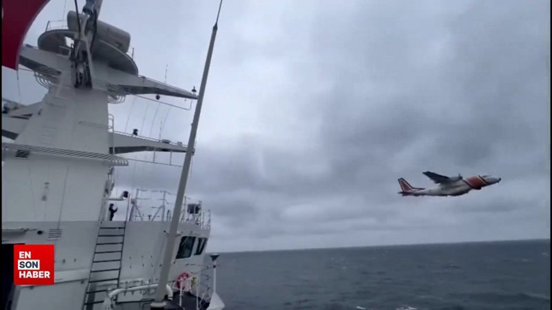 Marmara açıklarında batan gemiyi arama çalışmaları sürüyor