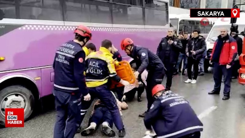 Sakarya'da feci kazanın görüntüleri ortaya çıktı