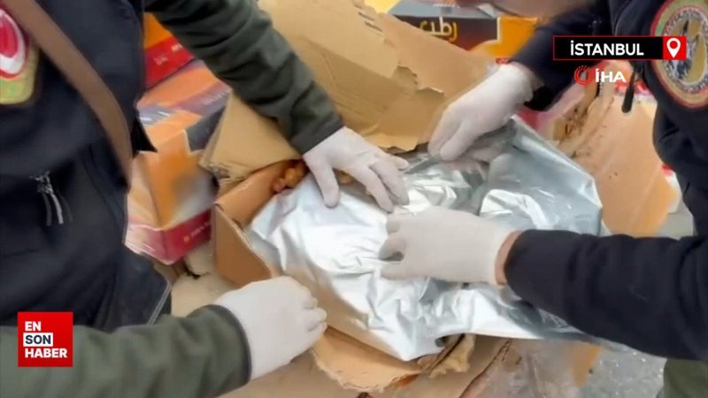 Ambarlı Limanı’nda 36 milyon liralık uyuşturucu ele geçirildi