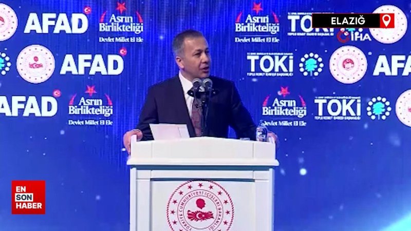 Bakan Yerlikaya: Dünyanın en büyük konut seferberliğini gerçekleştiriyoruz