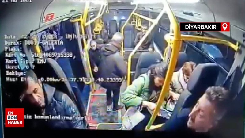 Diyarbakır'da otobüs şoförü, bebek arabalı yolcuyu otobüse almadı