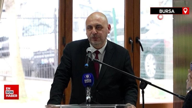 Bursa’da kürsüde depremi konuşurken deprem oldu