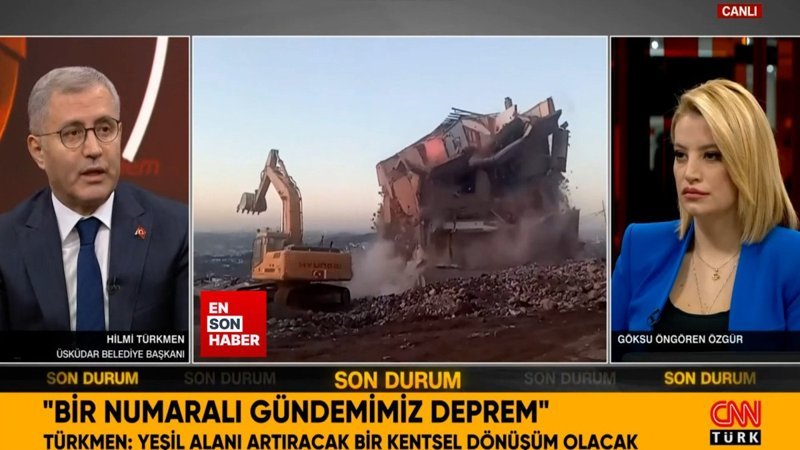Hilmi Türkmen: Üsküdar'da 50 bin konutu yenilemek istiyoruz