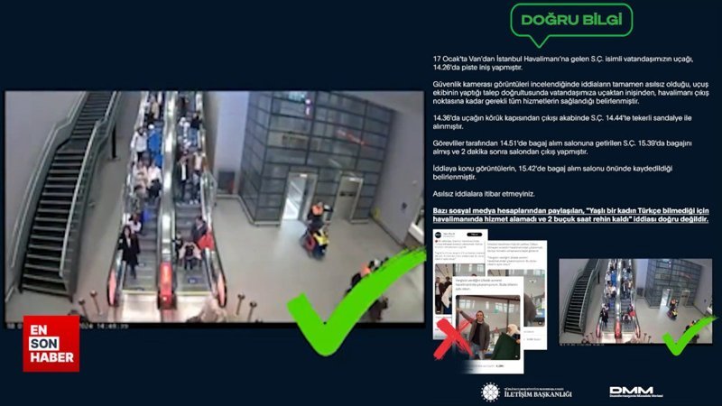 İstanbul Havalimanı'ndaki provokasyonun gerçeği ortaya çıktı