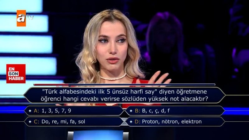 Kim Milyoner Olmak İster'de yarışmacının kullandığı joker şaşırttı