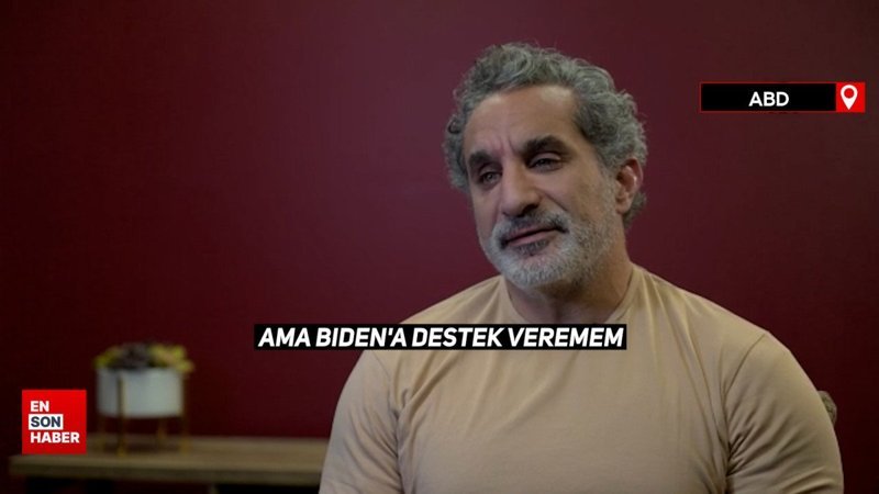 Mısır kökenli Amerikalı komedyen Youssef, Biden’a oy vermeyeceğini söyledi