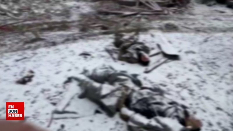 Avdiyivka'da öldürülen Ukrayna askerleri görüntülendi