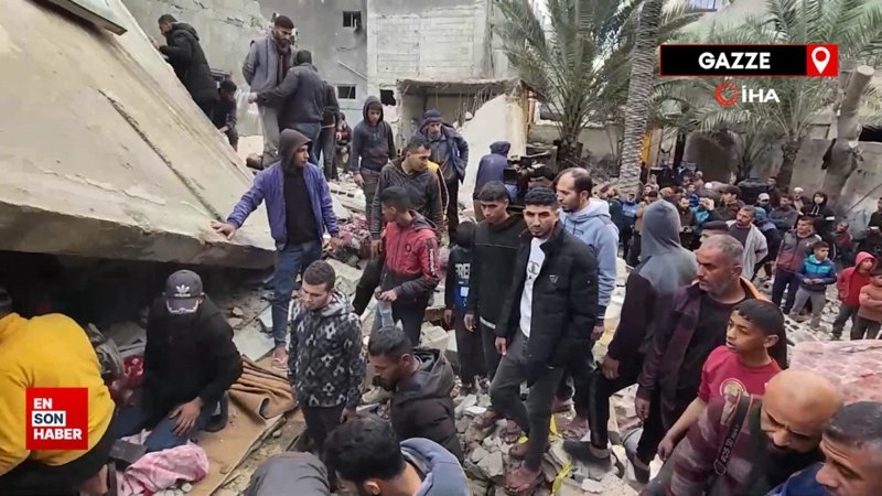 Gazze’de can kaybı 29 bin 195’e yükseldi