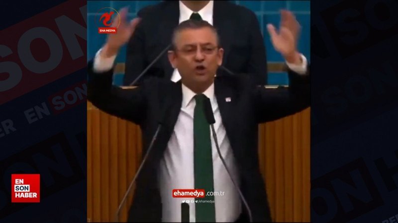 Özgür Özel grup toplantısında amigoluk yaptı