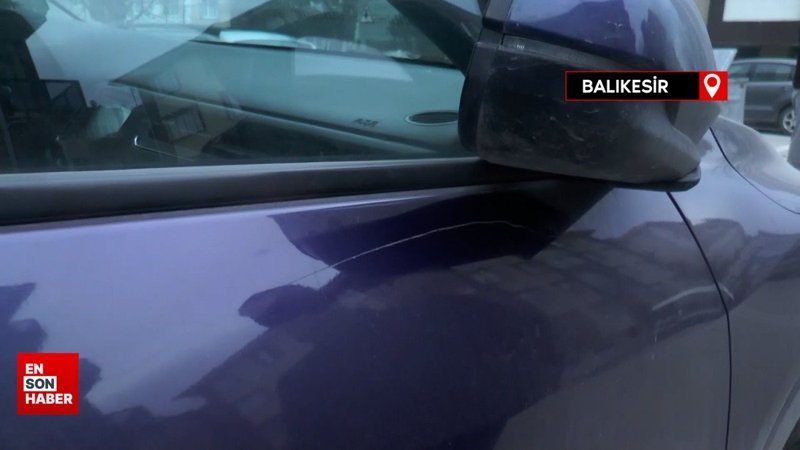 Eskişehir'de 6 aracı çizen şüpheli 60 bin liralık zarara uğrattı